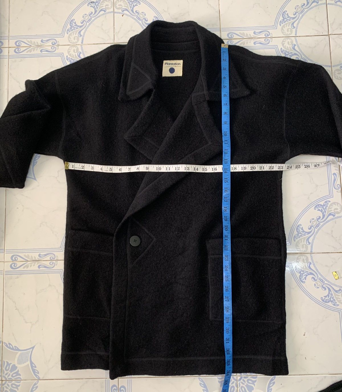 Issey Miyake Vtg Plantation by Issey Miyake Wool Coat Jacket Size US M / EU 48-50 / 2 - 9 Thumbnail