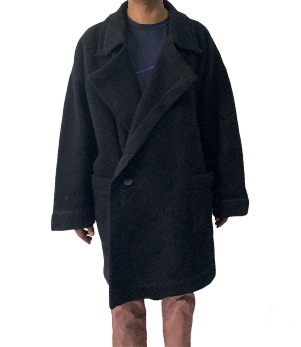 Issey Miyake Vtg Plantation by Issey Miyake Wool Coat Jacket Size US M / EU 48-50 / 2 - 1 Thumbnail