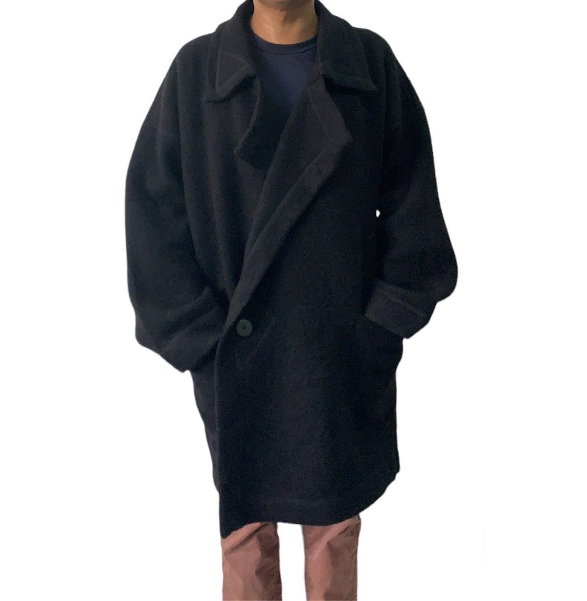 Issey Miyake Vtg Plantation by Issey Miyake Wool Coat Jacket Size US M / EU 48-50 / 2 - 6 Thumbnail
