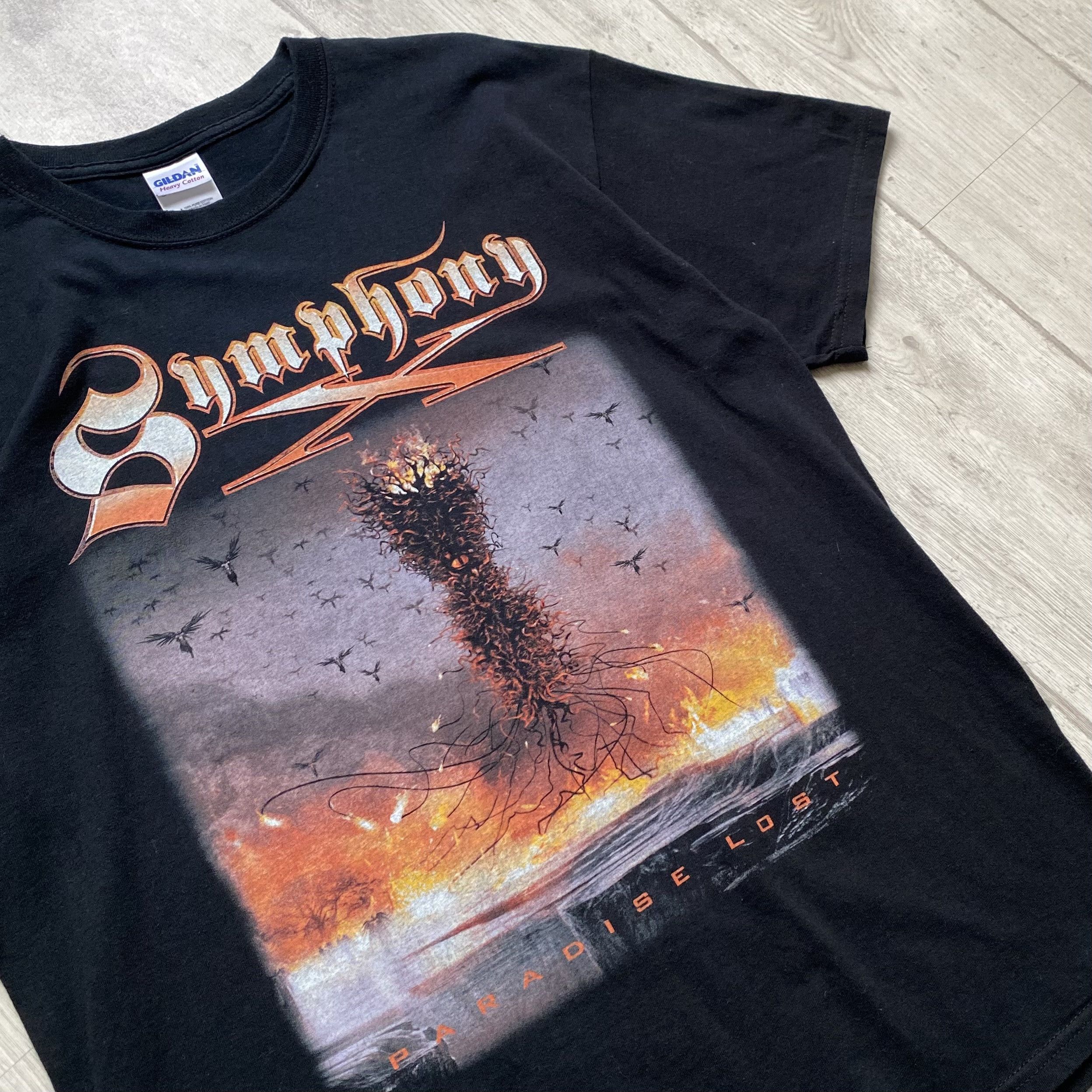 Band Tees 🎸 Vintage Symphony World Tour 2007 paradise lost Metal Band Size US L / EU 52-54 / 3 - 5 Thumbnail