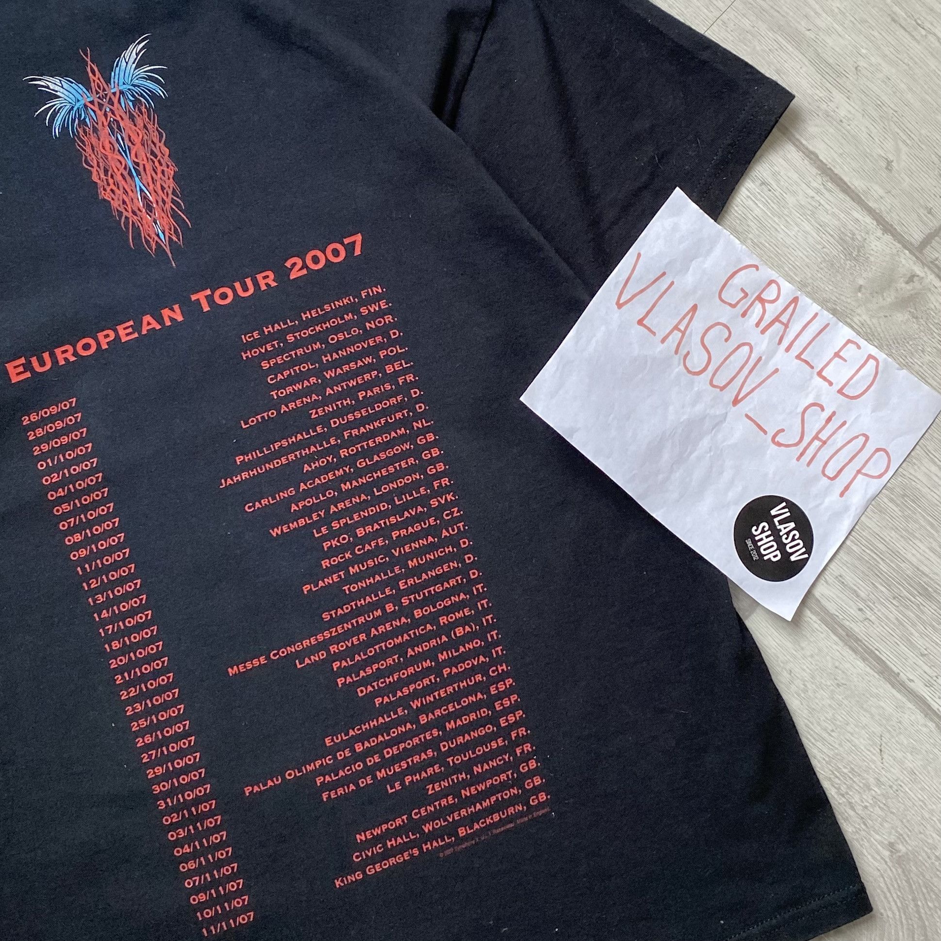 Band Tees 🎸 Vintage Symphony World Tour 2007 paradise lost Metal Band Size US L / EU 52-54 / 3 - 7 Thumbnail