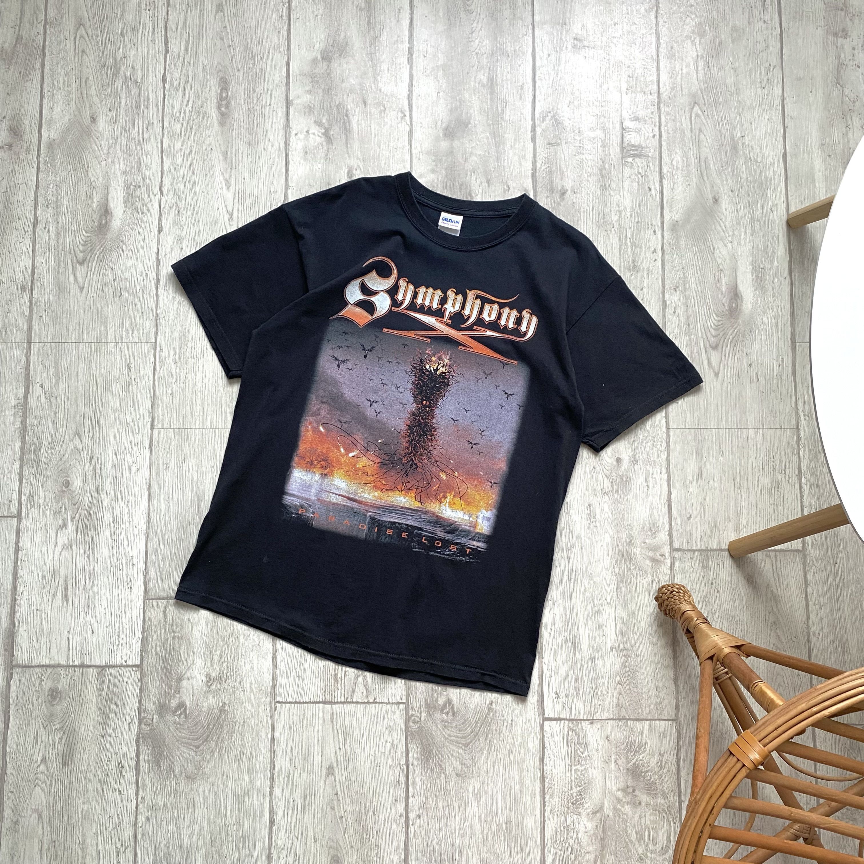 Band Tees 🎸 Vintage Symphony World Tour 2007 paradise lost Metal Band Size US L / EU 52-54 / 3 - 1 Thumbnail