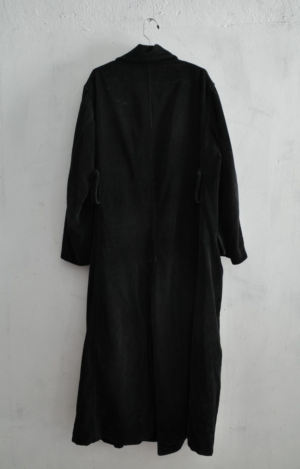 Yohji Yamamoto Yohji Yamamoto Black Corduroy Trench Coat Size US M / EU 48-50 / 2 - 4 Thumbnail