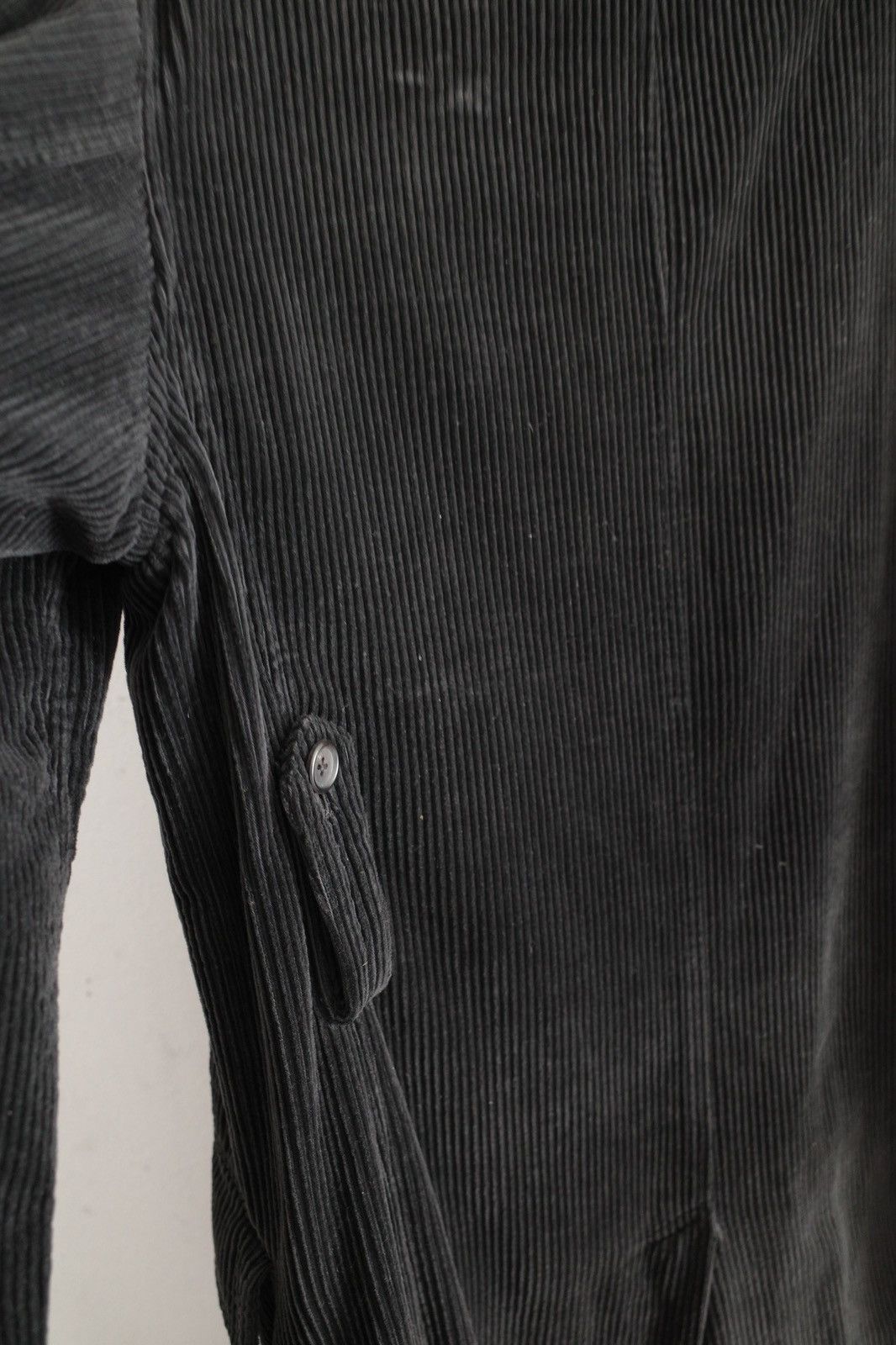Yohji Yamamoto Yohji Yamamoto Black Corduroy Trench Coat Size US M / EU 48-50 / 2 - 5 Thumbnail