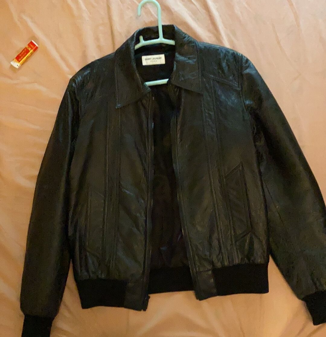 Saint Laurent Paris Saint Laurent Smoky leather jacket Size US M / EU 48-50 / 2 - 1 Thumbnail