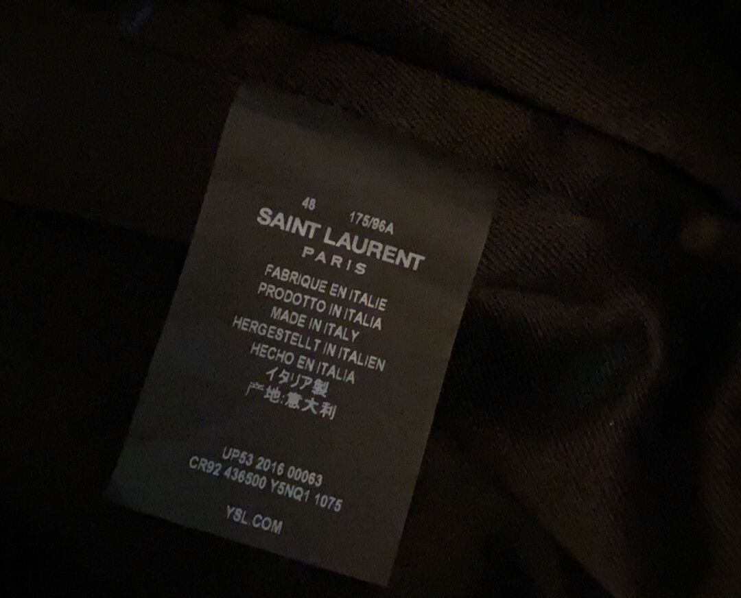 Saint Laurent Paris Saint Laurent Smoky leather jacket Size US M / EU 48-50 / 2 - 5 Thumbnail