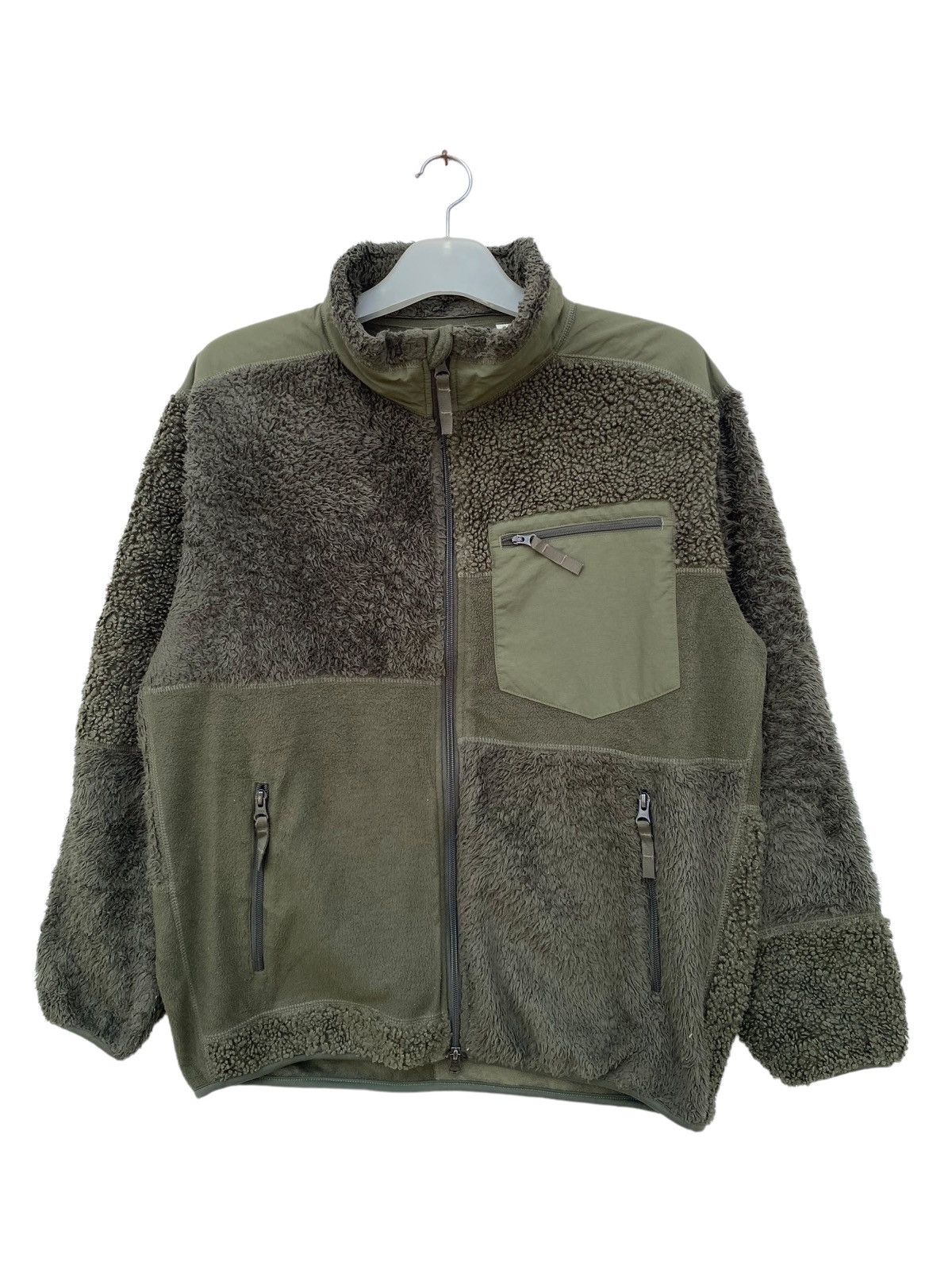 image of Engineered Garments x Uniqlo Colaboration Uniqlo Engineered Garment Deep Pile Fleece in Green (Size