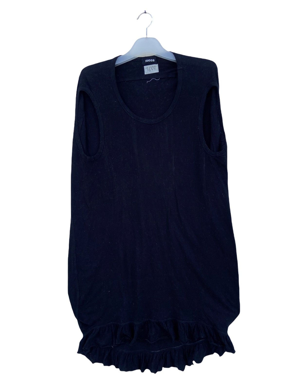 image of Cabane De Zucca x Issey Miyake Zucca Black Dress, Men's (Size Large)