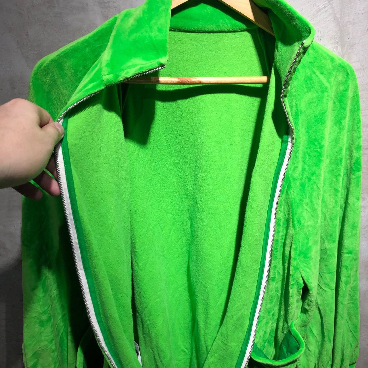 Gucci Gucci GG Logo Velvet track jacket Size US XL / EU 56 / 4 - 9 Thumbnail