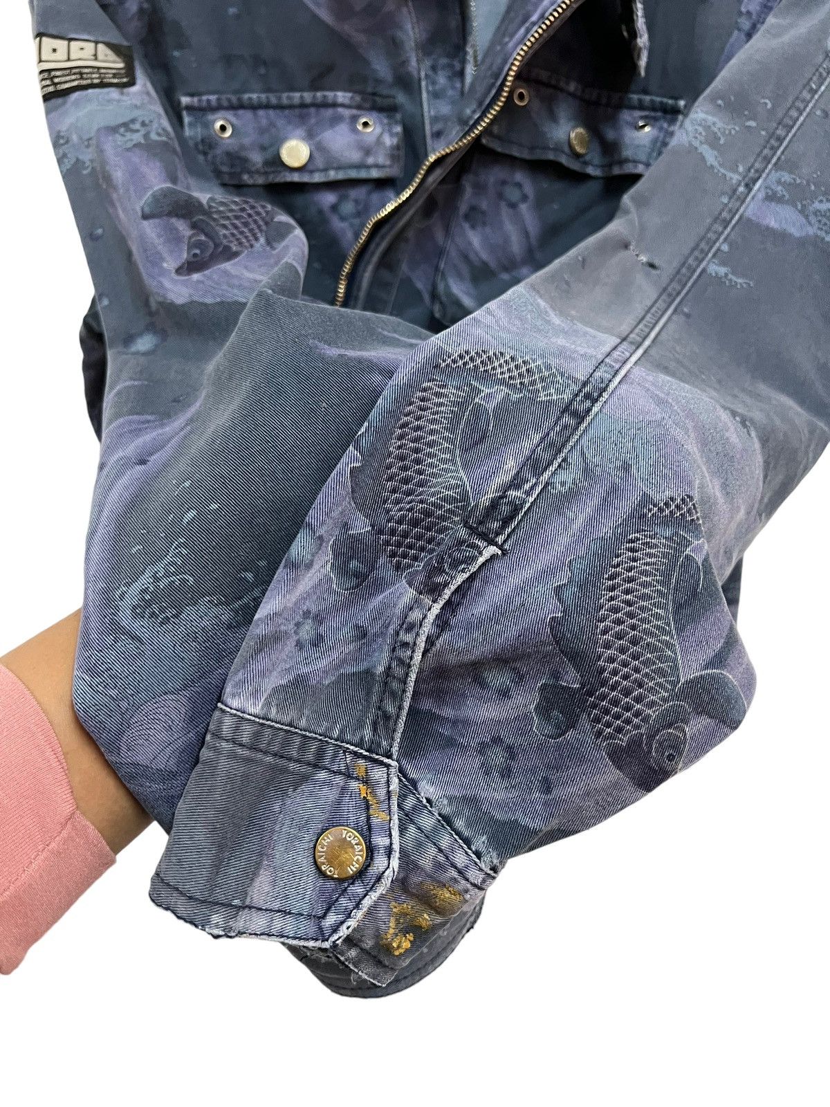 Japanese Brand × Toyo Enterprises Rare vintage Tora koi fish motive japanese classic style Size US L / EU 52-54 / 3 - 6 Thumbnail