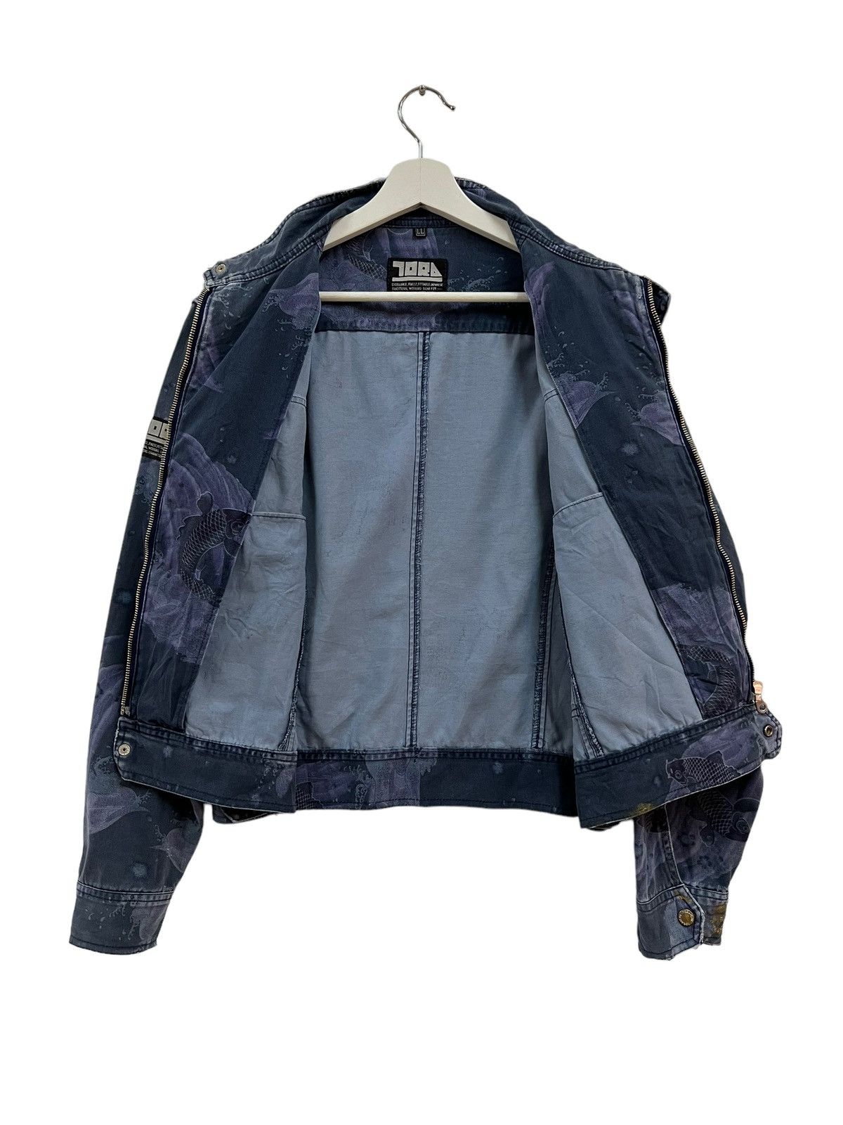 Japanese Brand × Toyo Enterprises Rare vintage Tora koi fish motive japanese classic style Size US L / EU 52-54 / 3 - 5 Thumbnail