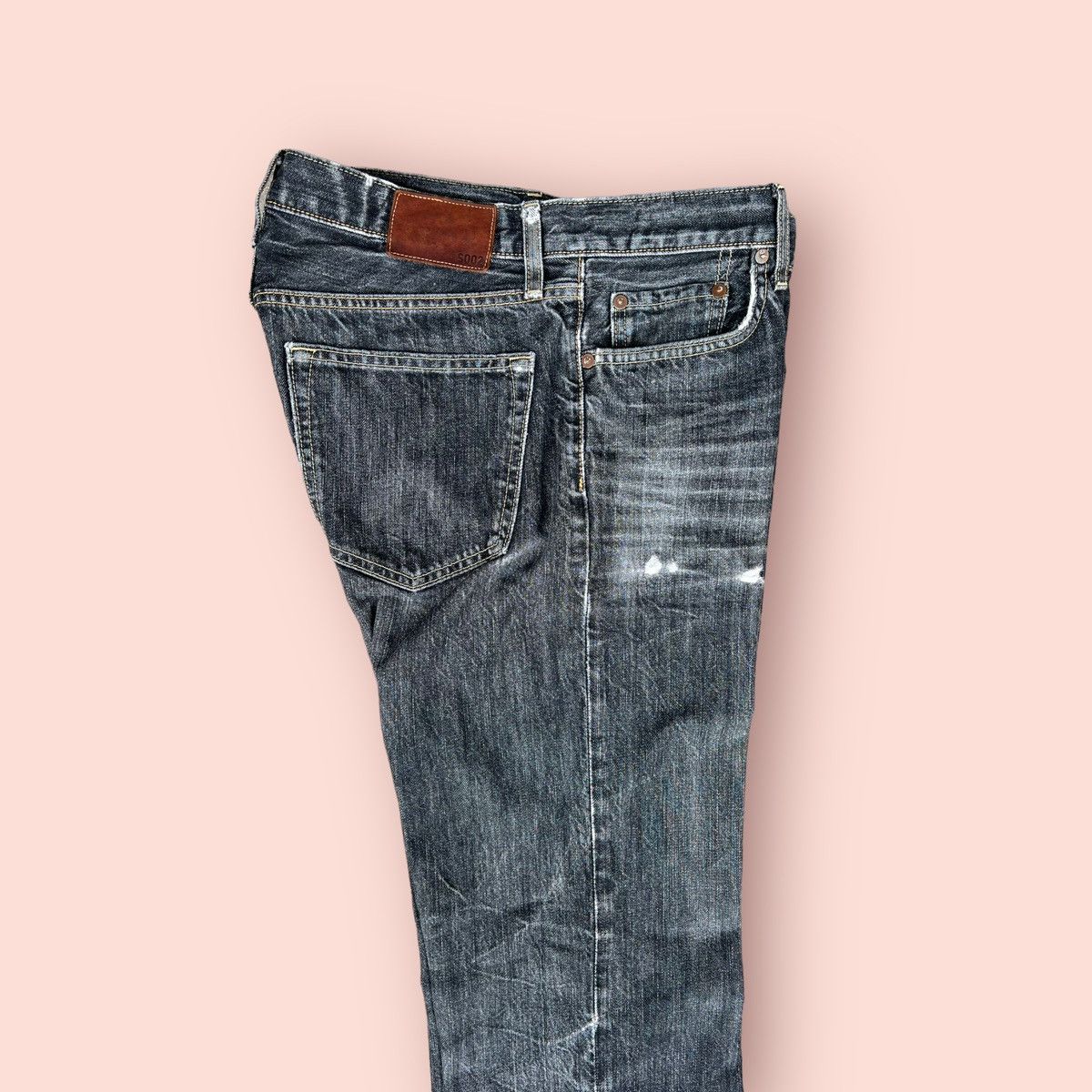 Jun Takahashi VINTAGE DISTRESSED UNIQLO UJ JUN TAKAHASHI JEANS Size US 31 - 8 Thumbnail