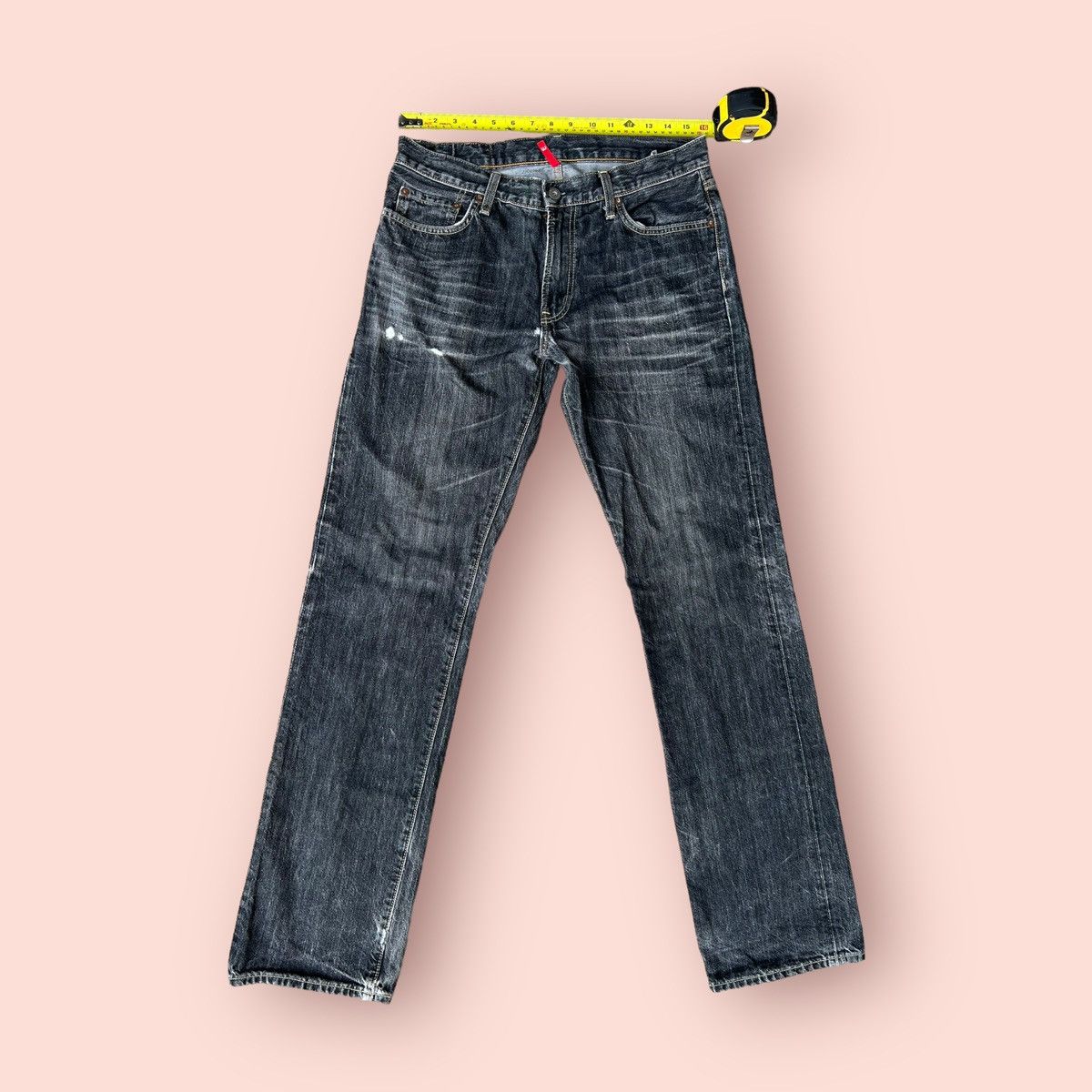 VINTAGE DISTRESSED UNIQLO UJ JUN TAKAHASHI JEANS