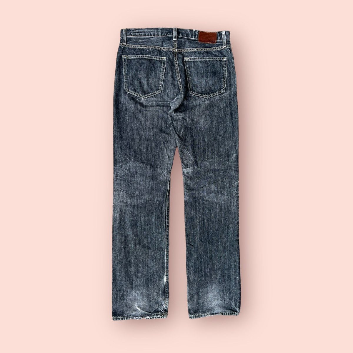 Jun Takahashi VINTAGE DISTRESSED UNIQLO UJ JUN TAKAHASHI JEANS Size US 31 - 10 Thumbnail