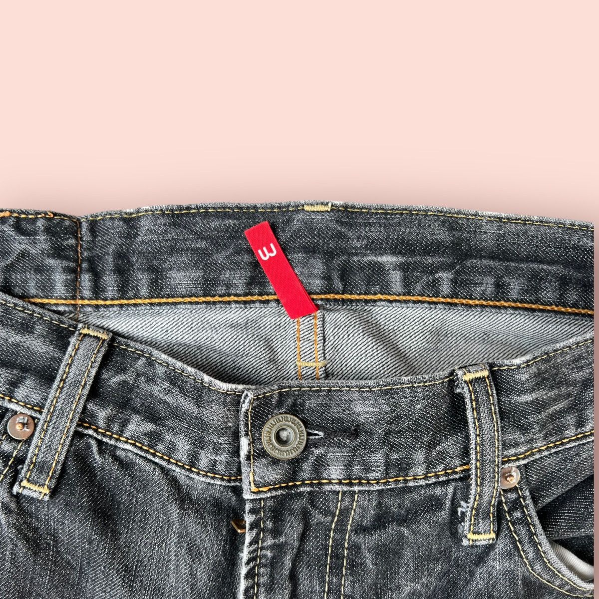 Jun Takahashi VINTAGE DISTRESSED UNIQLO UJ JUN TAKAHASHI JEANS Size US 31 - 17 Thumbnail