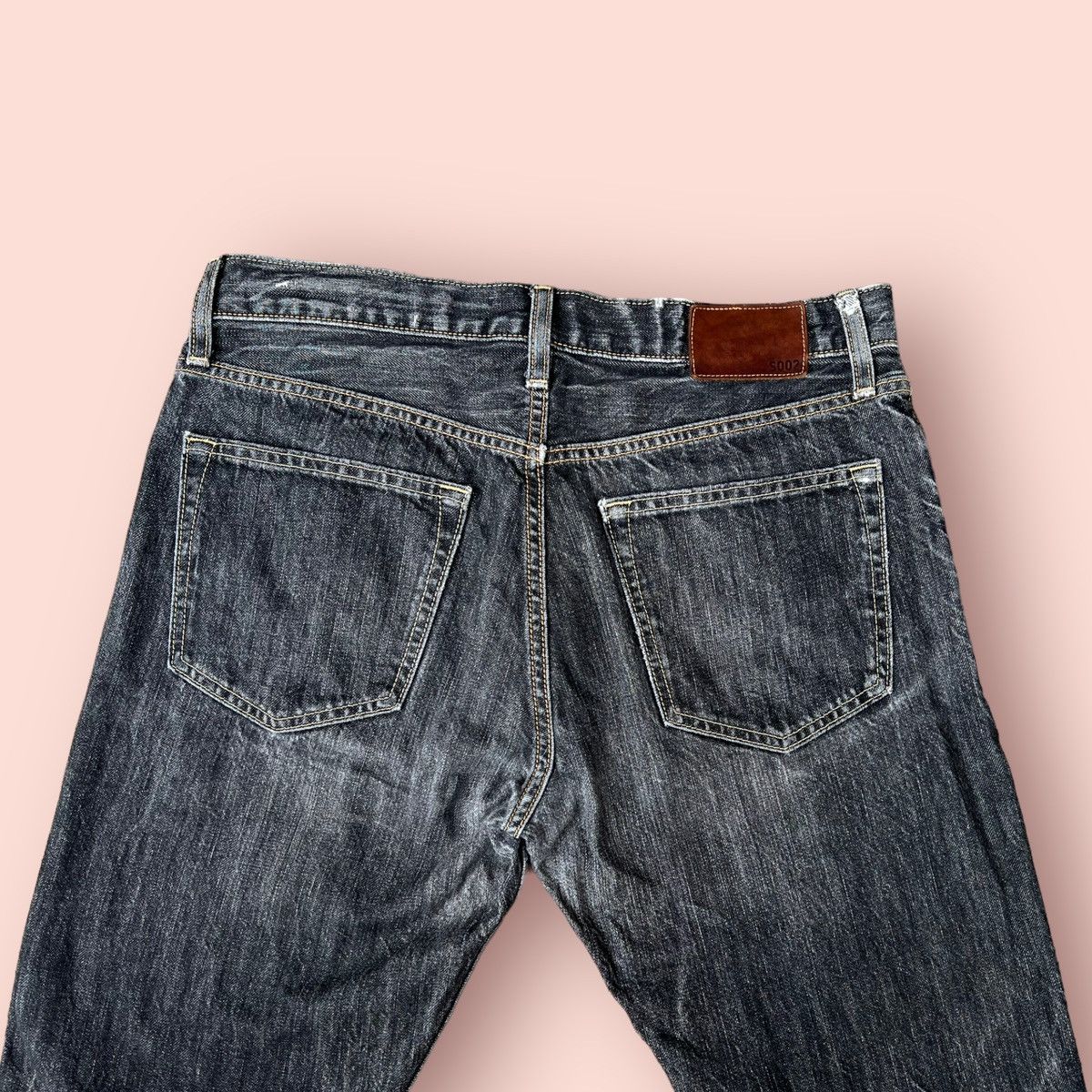 Jun Takahashi VINTAGE DISTRESSED UNIQLO UJ JUN TAKAHASHI JEANS Size US 31 - 9 Thumbnail