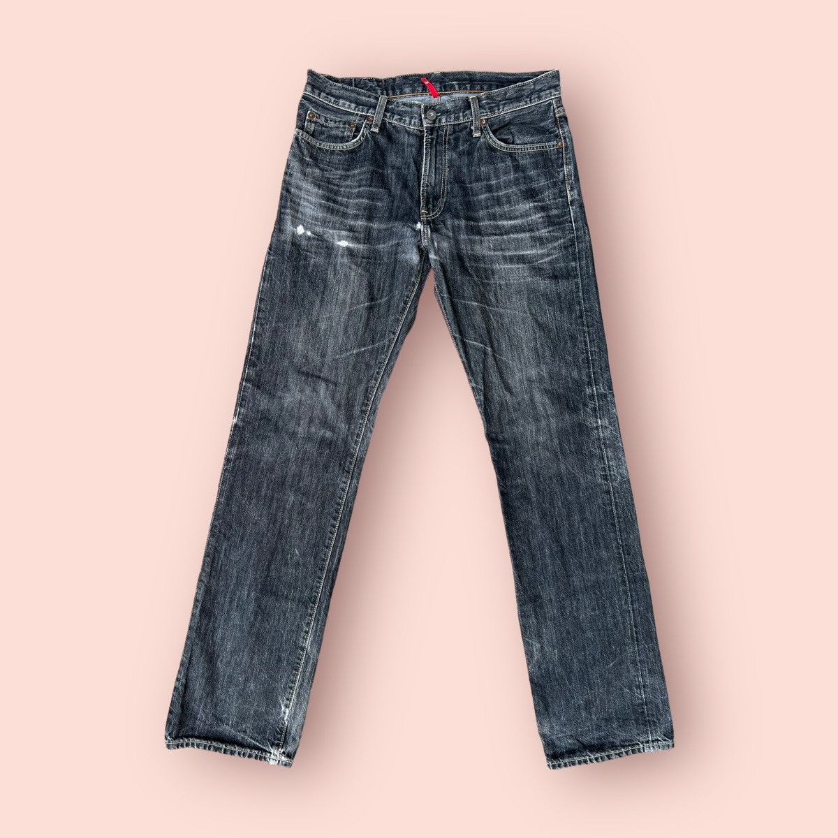 Jun Takahashi VINTAGE DISTRESSED UNIQLO UJ JUN TAKAHASHI JEANS Size US 31 - 1 Thumbnail