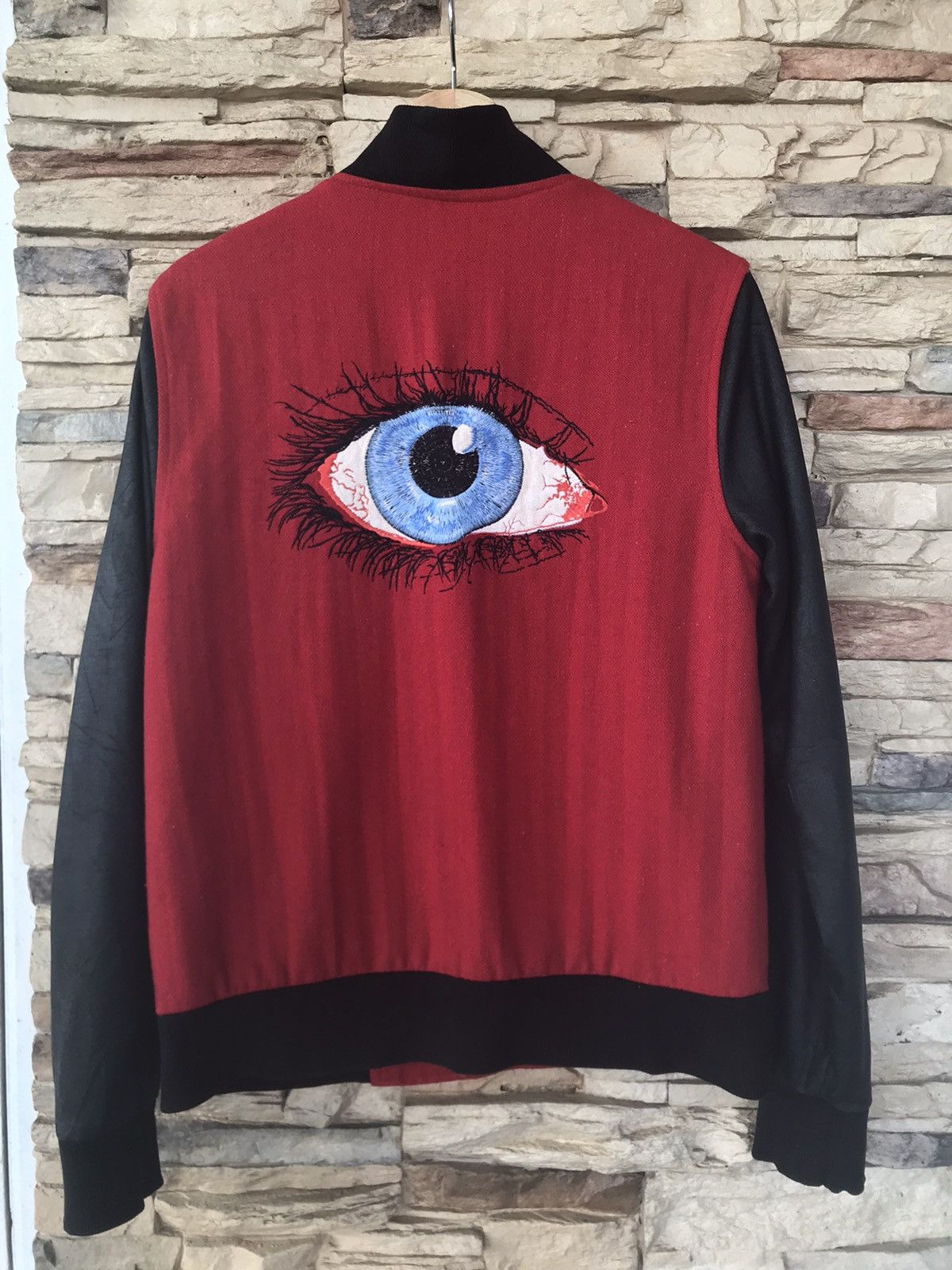 Diet Butcher Slim Skin Diet Butcher Slim Skin “Materialism” The Eye Varsity Jacket Size US M / EU 48-50 / 2 - 1 Thumbnail
