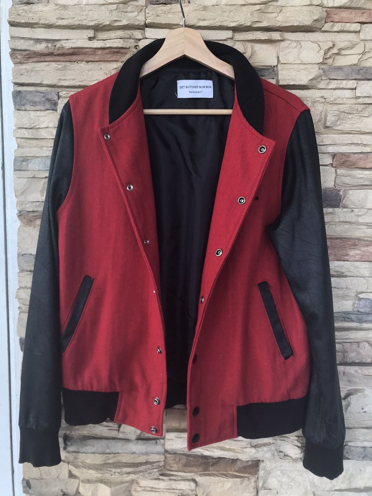 Diet Butcher Slim Skin Diet Butcher Slim Skin “Materialism” The Eye Varsity Jacket Size US M / EU 48-50 / 2 - 15 Thumbnail