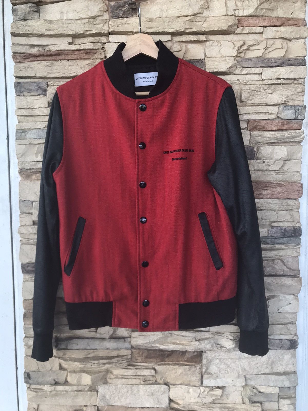 Diet Butcher Slim Skin Diet Butcher Slim Skin “Materialism” The Eye Varsity Jacket Size US M / EU 48-50 / 2 - 2 Thumbnail
