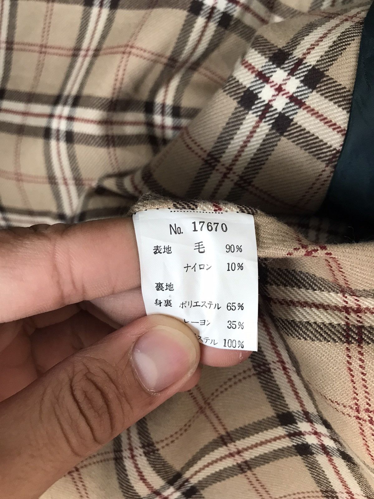 Japanese Brand Vintage 90s Limousine Jacket burberry Size US M / EU 48-50 / 2 - 12 Thumbnail