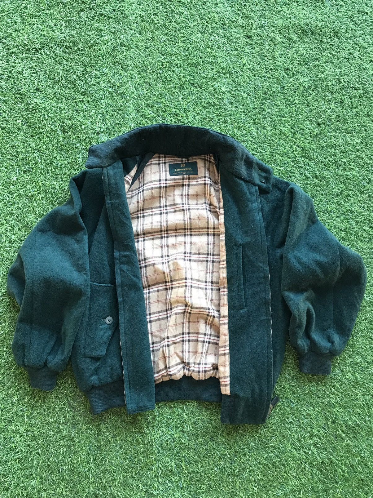 Japanese Brand Vintage 90s Limousine Jacket burberry Size US M / EU 48-50 / 2 - 1 Thumbnail