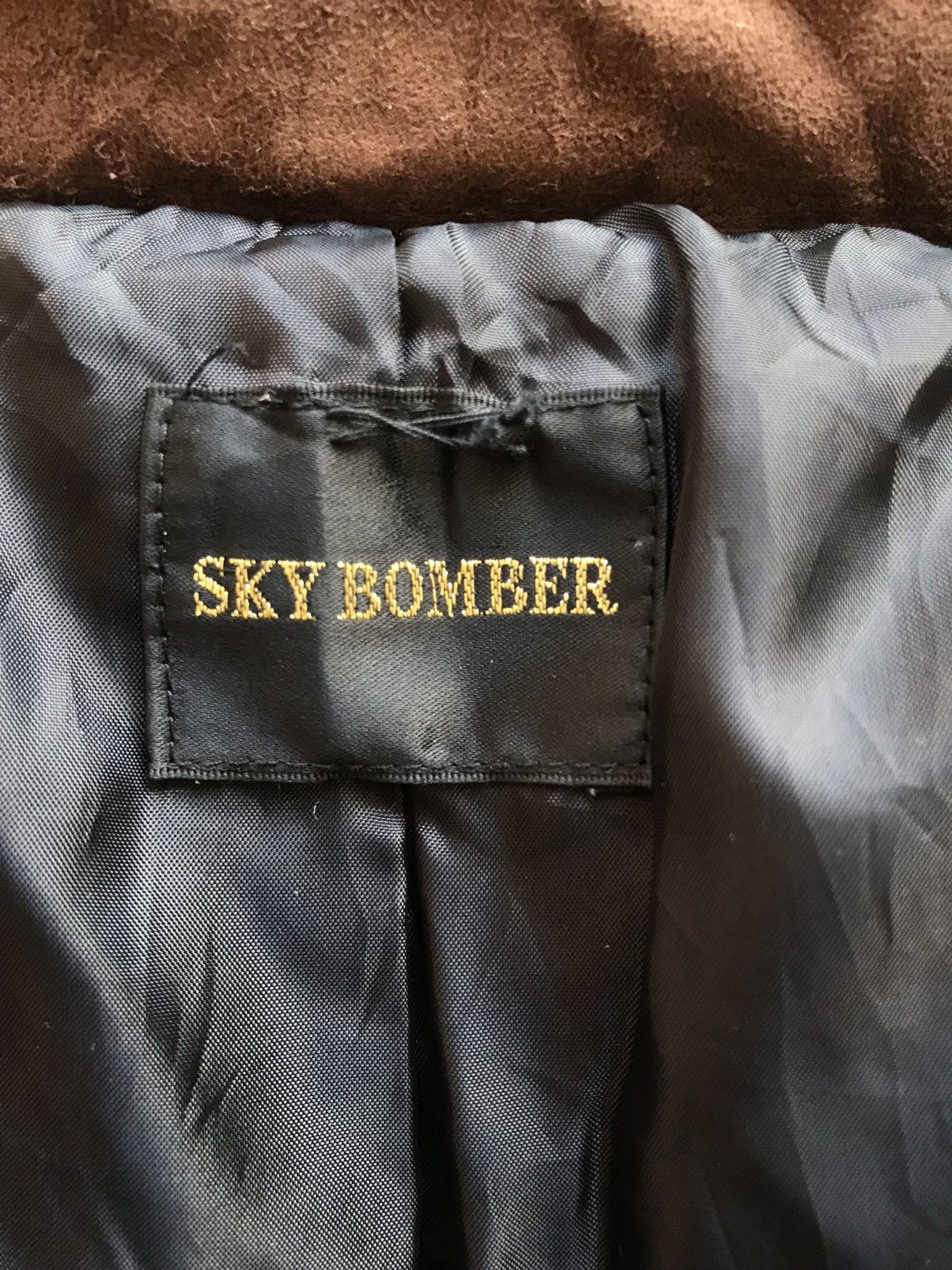 Japanese Brand Sky Bomber Flannel Bomber Jacket Size US M / EU 48-50 / 2 - 9 Thumbnail