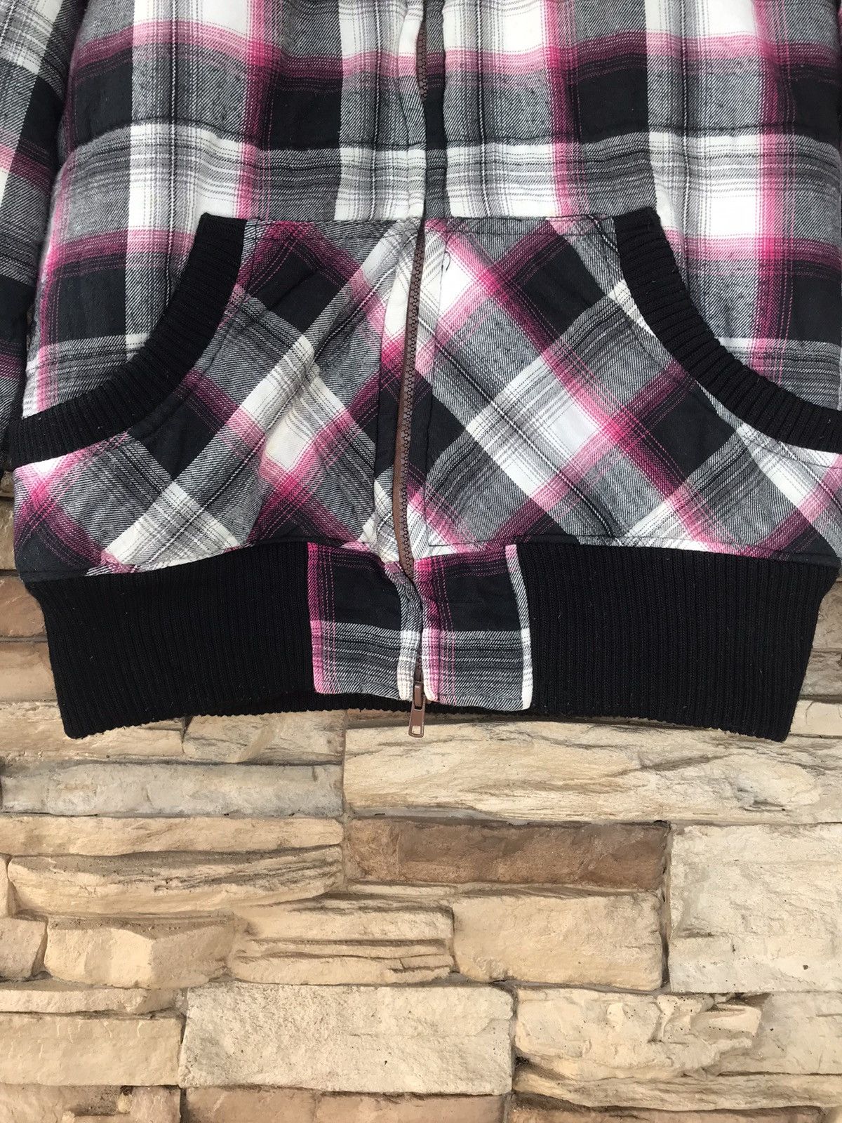 Japanese Brand Sky Bomber Flannel Bomber Jacket Size US M / EU 48-50 / 2 - 7 Thumbnail