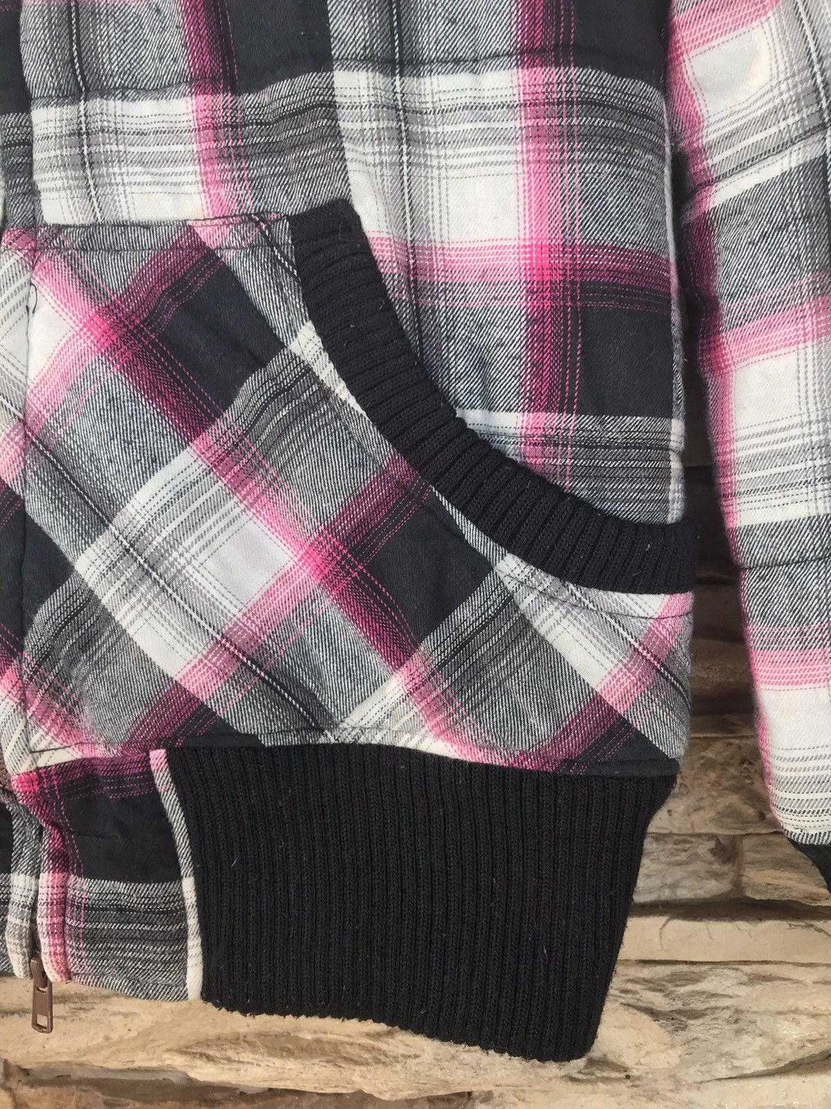 Japanese Brand Sky Bomber Flannel Bomber Jacket Size US M / EU 48-50 / 2 - 5 Thumbnail