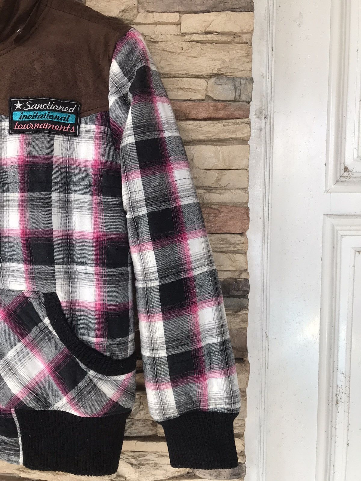 Japanese Brand Sky Bomber Flannel Bomber Jacket Size US M / EU 48-50 / 2 - 2 Thumbnail