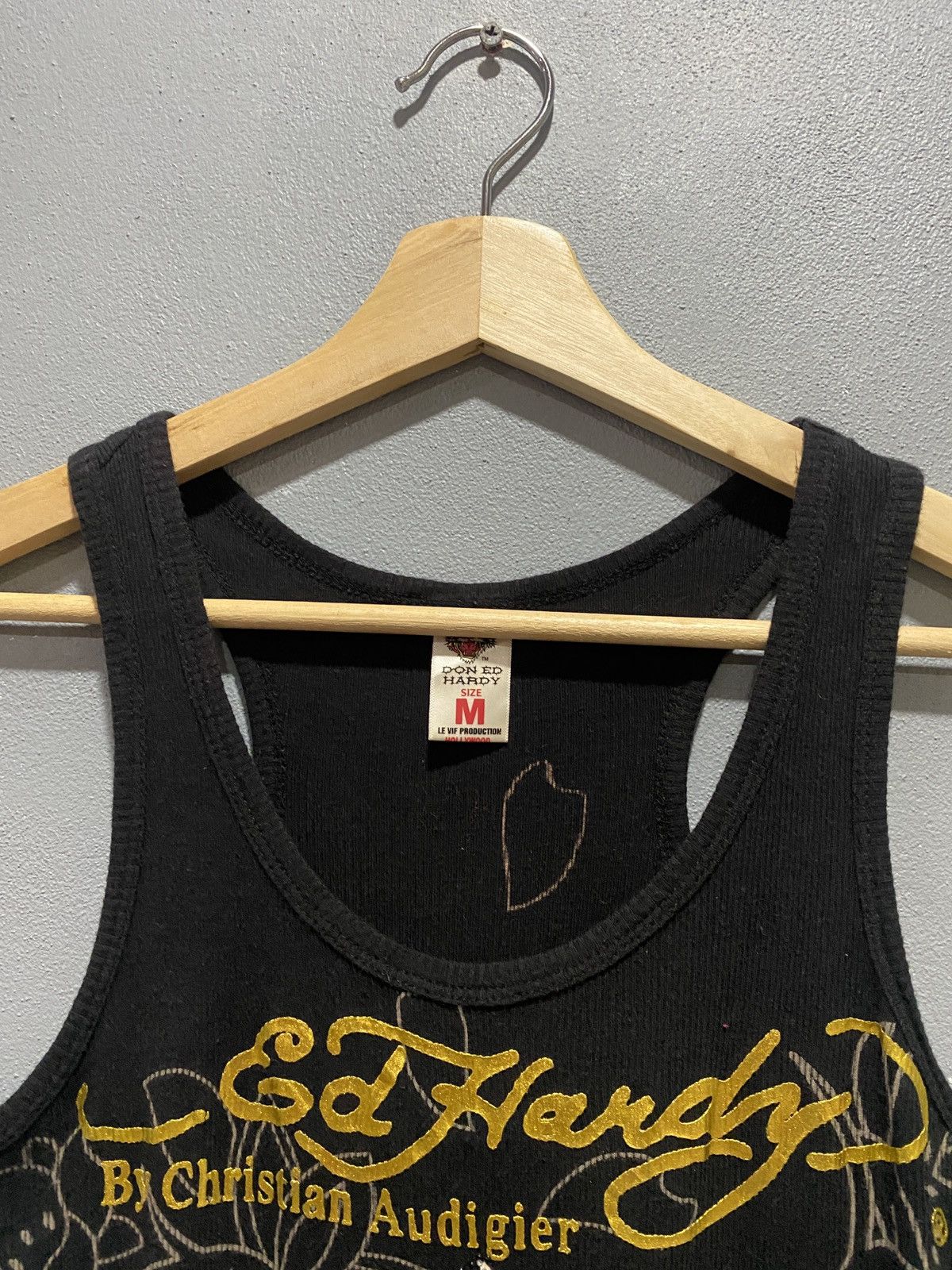 Christian Audigier ED HARDY BY CHRISTIAN AUDIGER SINGLET Size M / US 6-8 / IT 42-44 - 5 Thumbnail