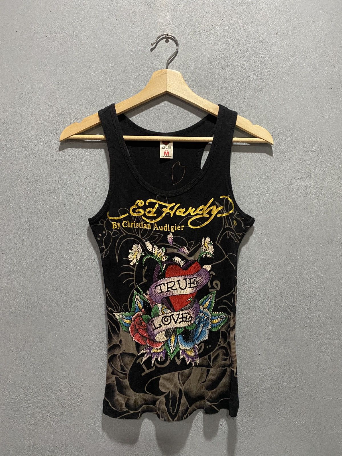 Christian Audigier ED HARDY BY CHRISTIAN AUDIGER SINGLET Size M / US 6-8 / IT 42-44 - 1 Thumbnail