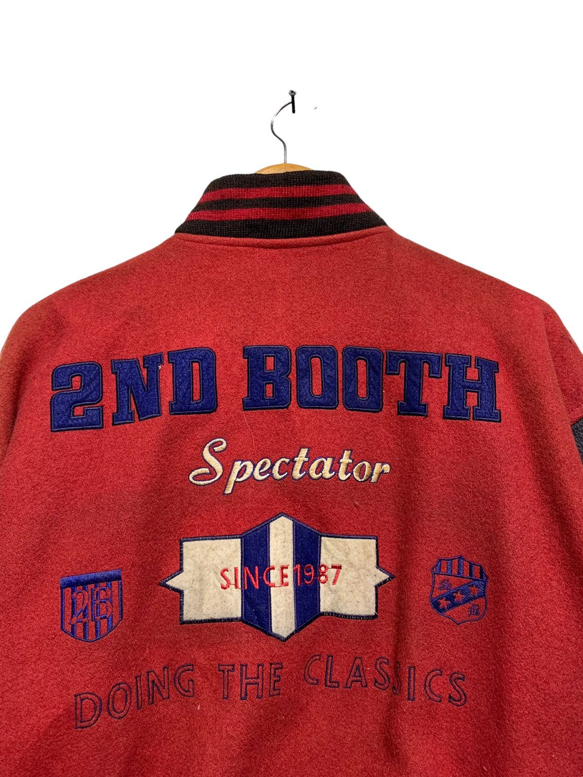 Vintage 🔥VTG 80S VARSITY JACKETS LEATHER SLEEVES Size US M / EU 48-50 / 2 - 2 Thumbnail