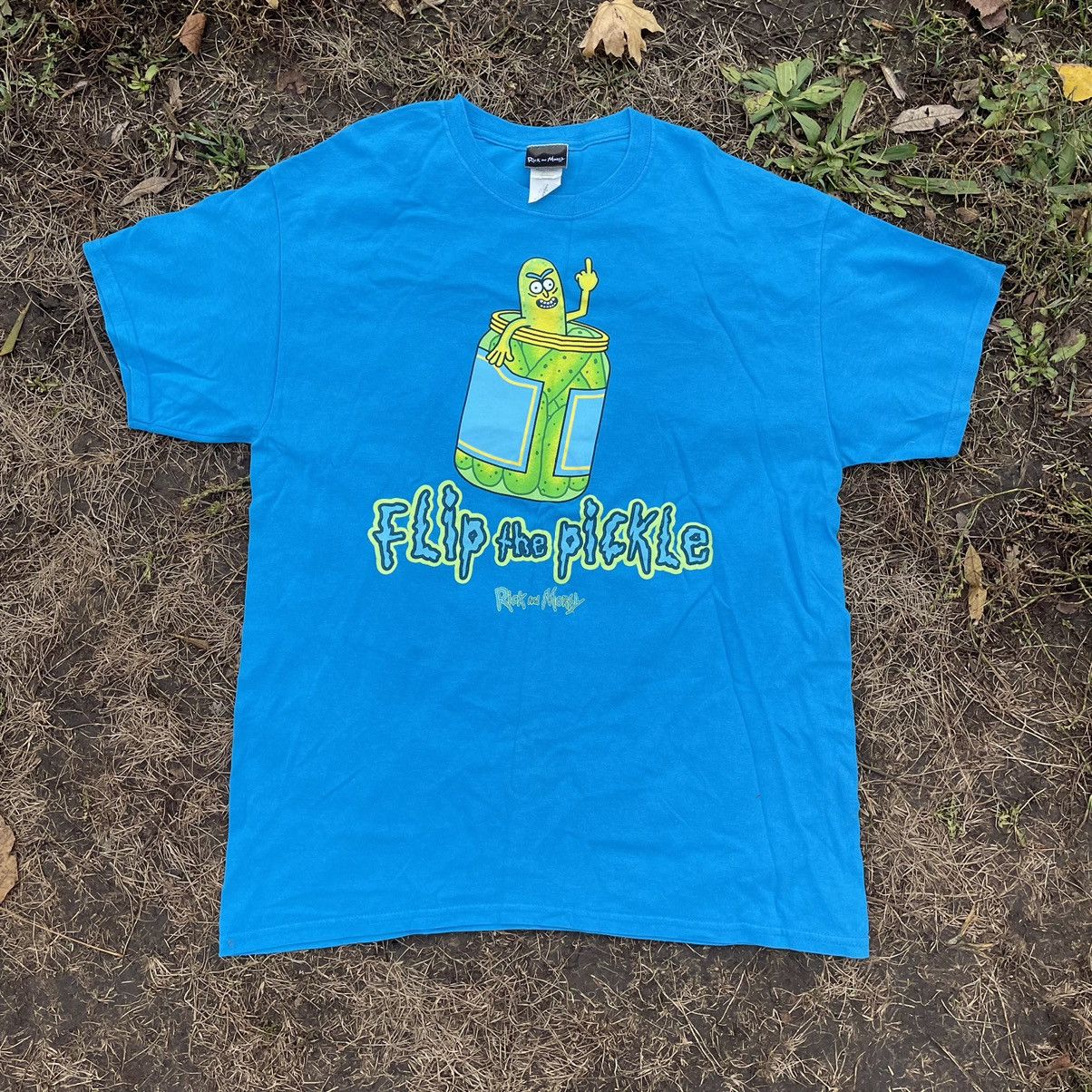 Vintage Vintage Y2K ADULT “ Middle Fuck Fingers “ Rick Morty Tee Size US XL / EU 56 / 4 - 2 Thumbnail
