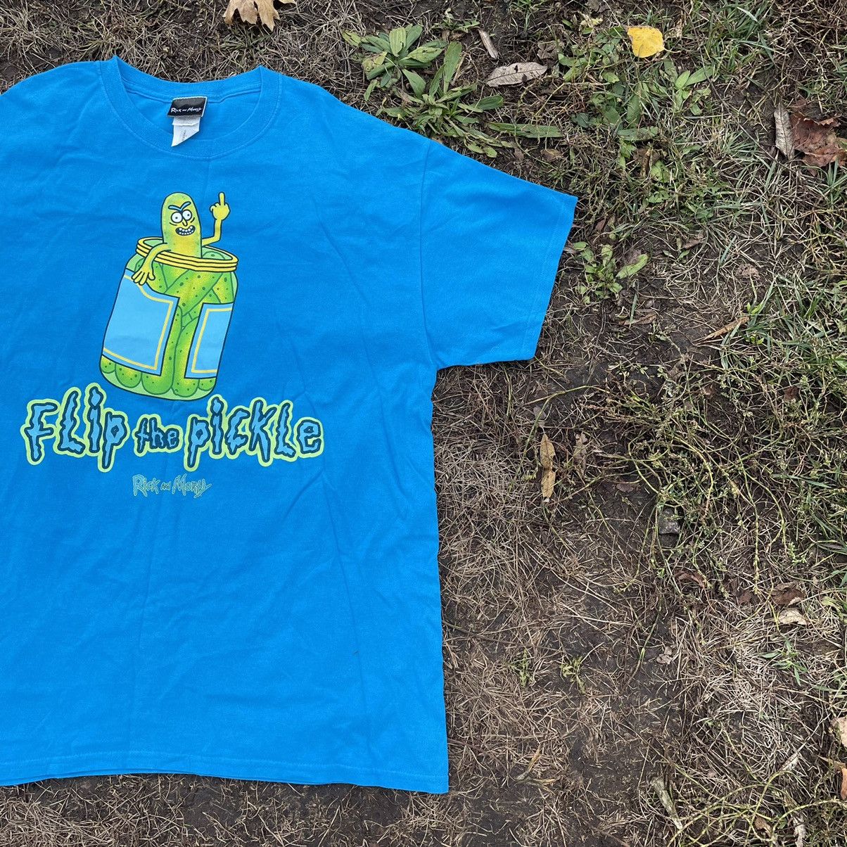 Vintage Vintage Y2K ADULT “ Middle Fuck Fingers “ Rick Morty Tee Size US XL / EU 56 / 4 - 3 Thumbnail