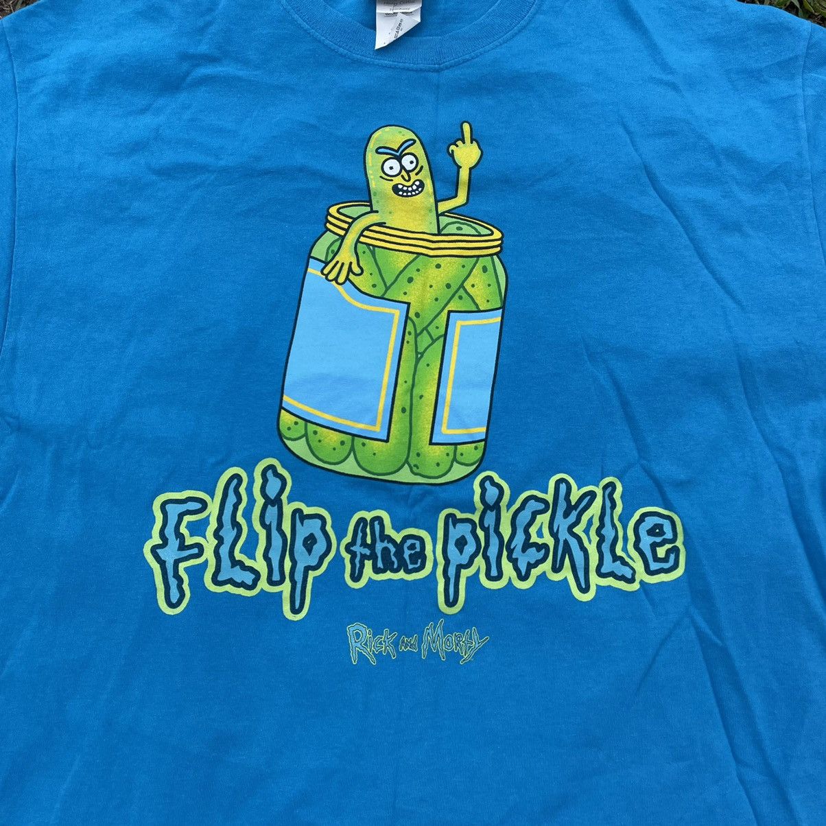 Vintage Vintage Y2K ADULT “ Middle Fuck Fingers “ Rick Morty Tee Size US XL / EU 56 / 4 - 5 Thumbnail