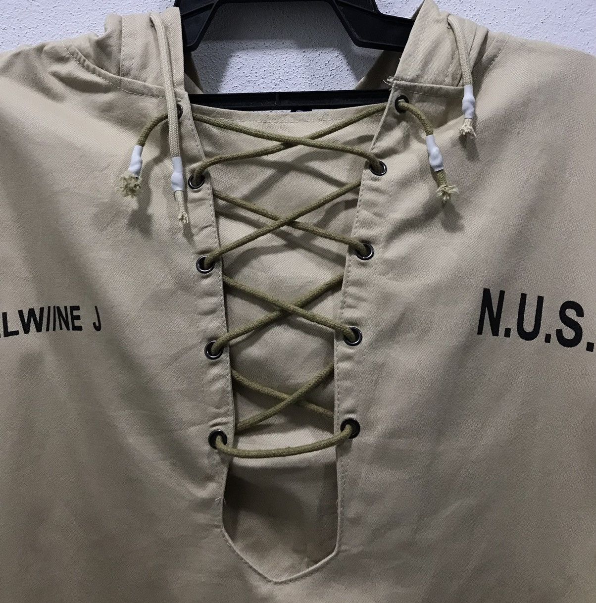 Japanese Brand × Vintage VINTAGE FASHION MAN WELW//NE J N.U.S. JACKET HOODIE Size US L / EU 52-54 / 3 - 3 Thumbnail