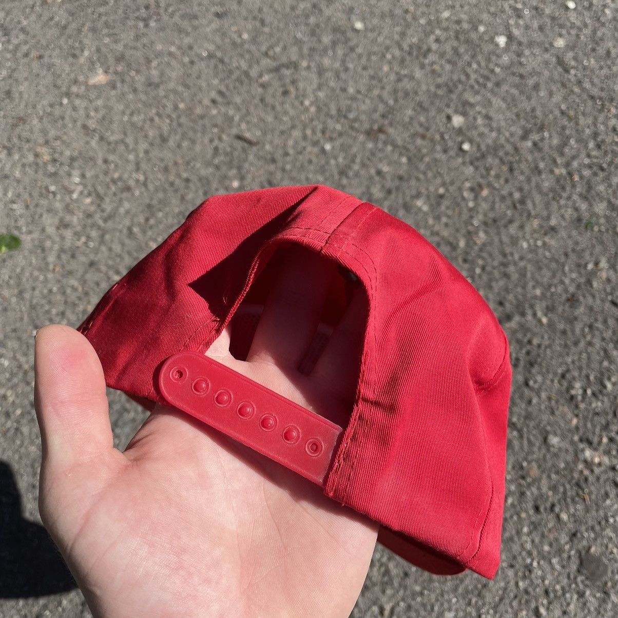 Vintage Vintage 90s San Francisco 49ers Embroidered Cap Red Skate OS Size ONE SIZE - 4 Thumbnail
