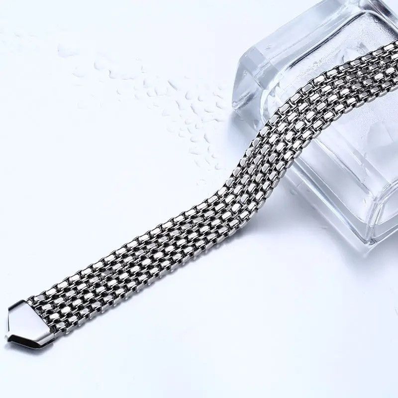 Jewelry Titanium Steel Simple Bracelet Size ONE SIZE - 4 Thumbnail