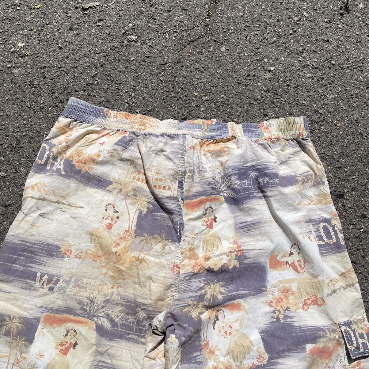Vintage Vintage 90s Ralph Lauren All Over Print Shorts Coastal 36 Size US 36 / EU 52 - 8 Thumbnail