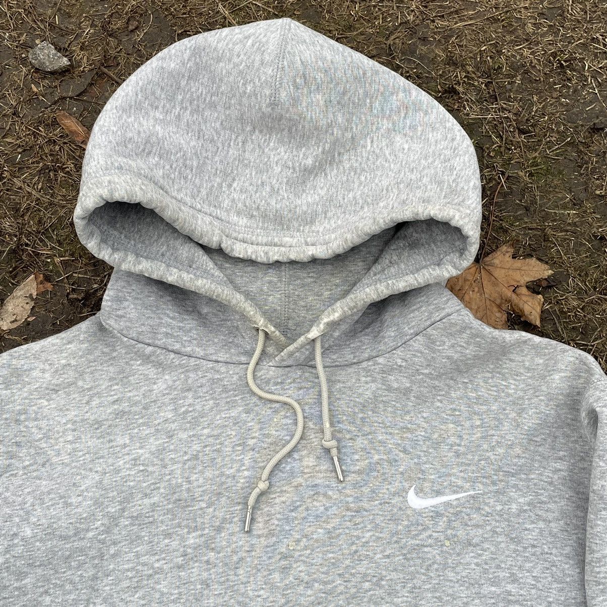 Vintage Vintage Nike Swoosh Hoodie Faded Grey Streetwear Y2K Denim M Size US M / EU 48-50 / 2 - 2 Thumbnail
