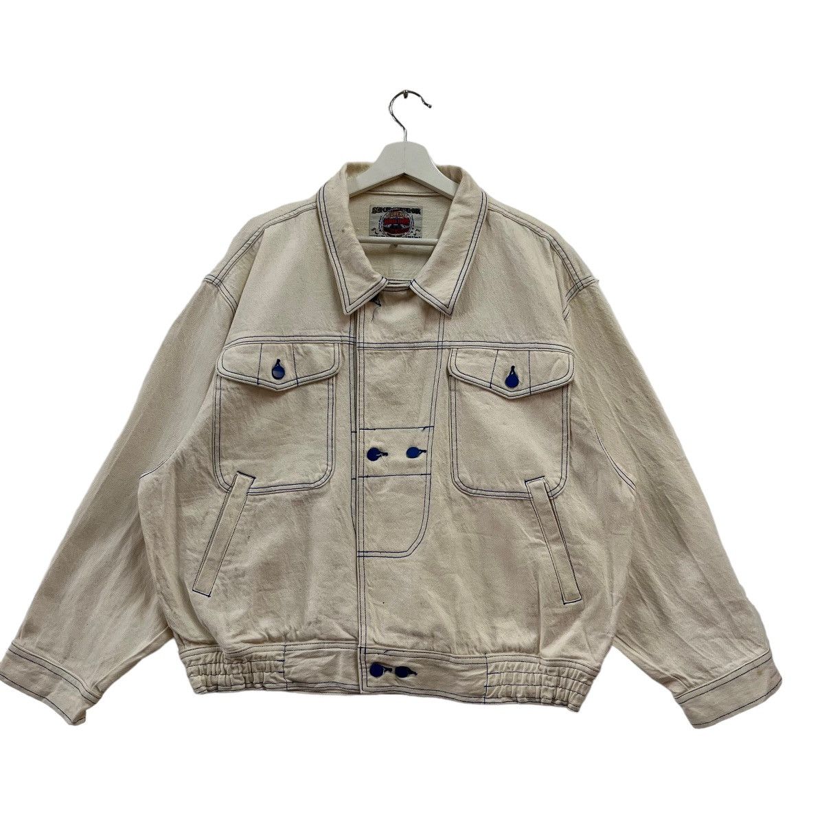 Designer × Japanese Brand Eureka avant garde denim jacket Size US M / EU 48-50 / 2 - 8 Thumbnail