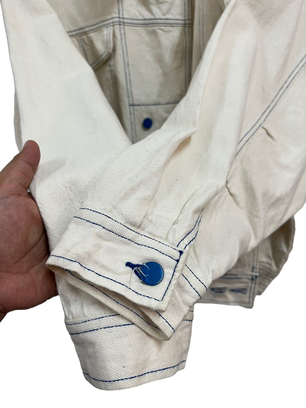 Designer × Japanese Brand Eureka avant garde denim jacket Size US M / EU 48-50 / 2 - 10 Thumbnail