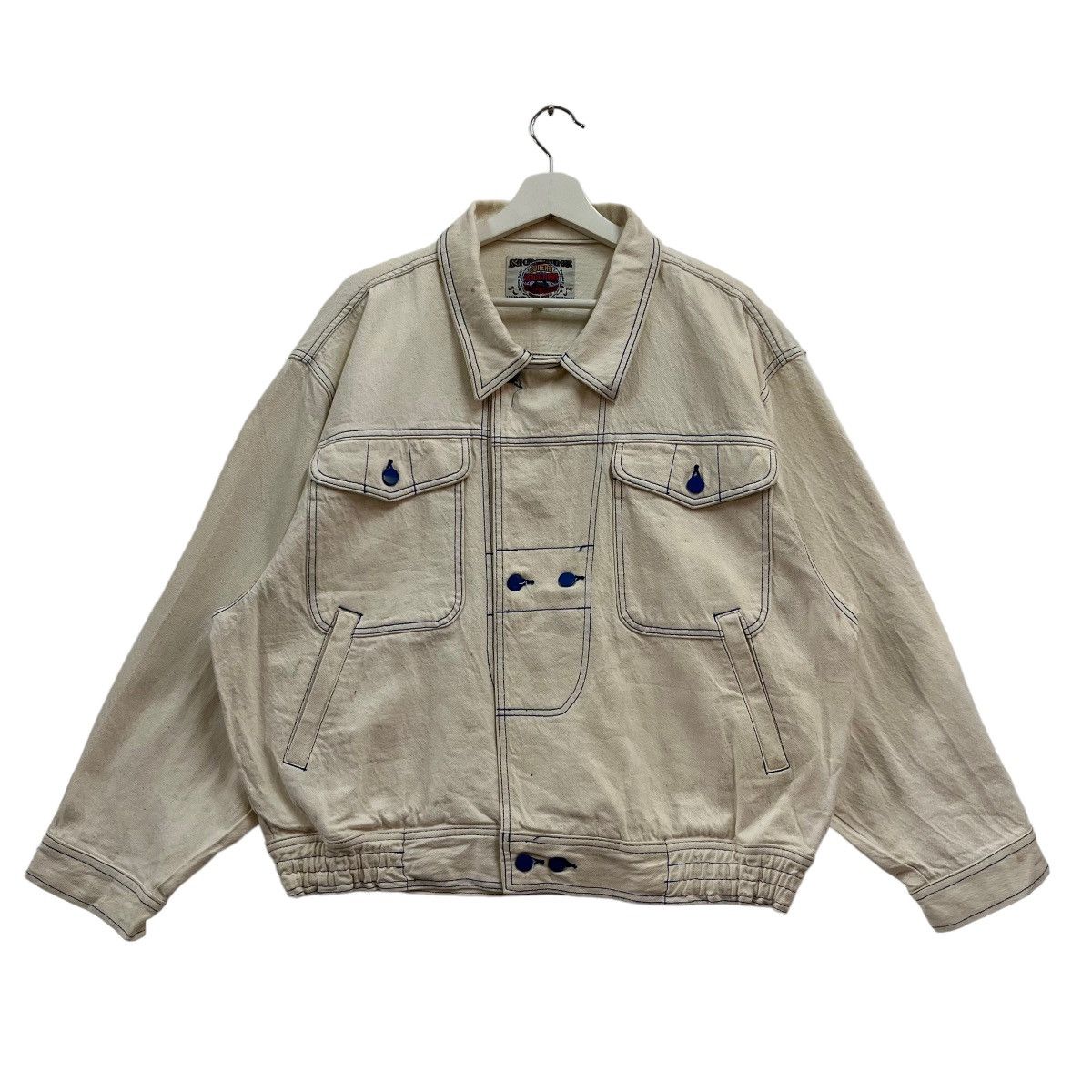 Designer × Japanese Brand Eureka avant garde denim jacket Size US M / EU 48-50 / 2 - 12 Thumbnail
