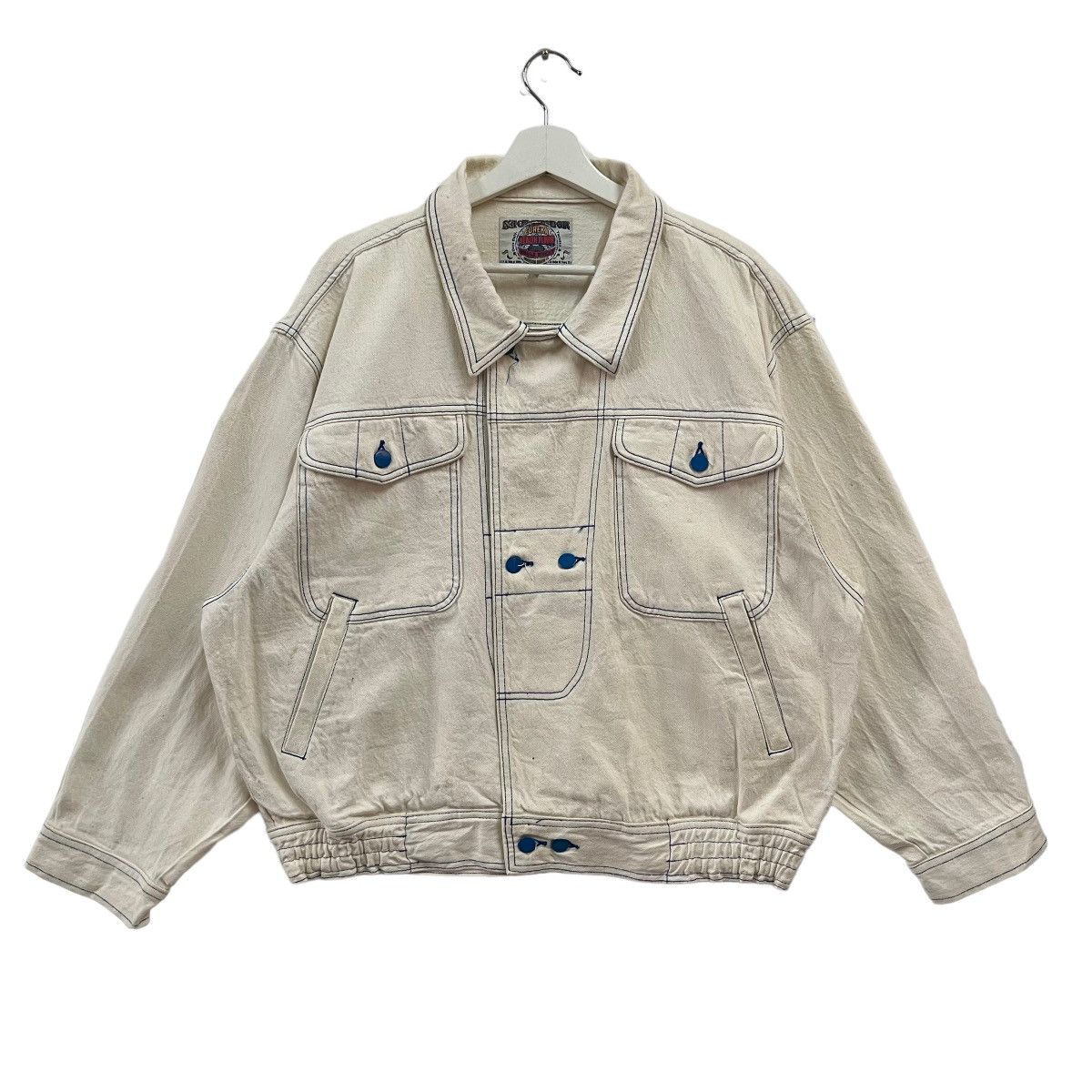 Designer × Japanese Brand Eureka avant garde denim jacket Size US M / EU 48-50 / 2 - 14 Thumbnail