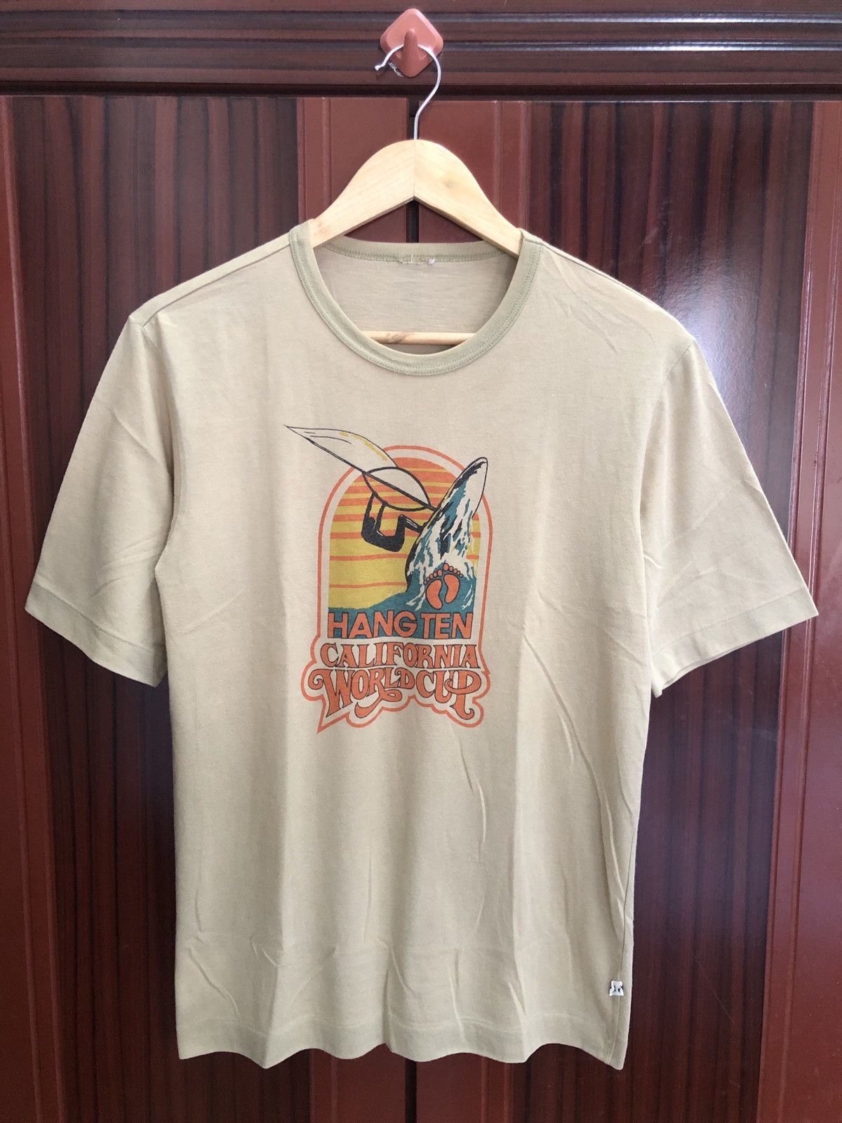 🔥RARE Vintage HANG TEN CALIFORNIA WORLD CUP SURFING T-Shirts