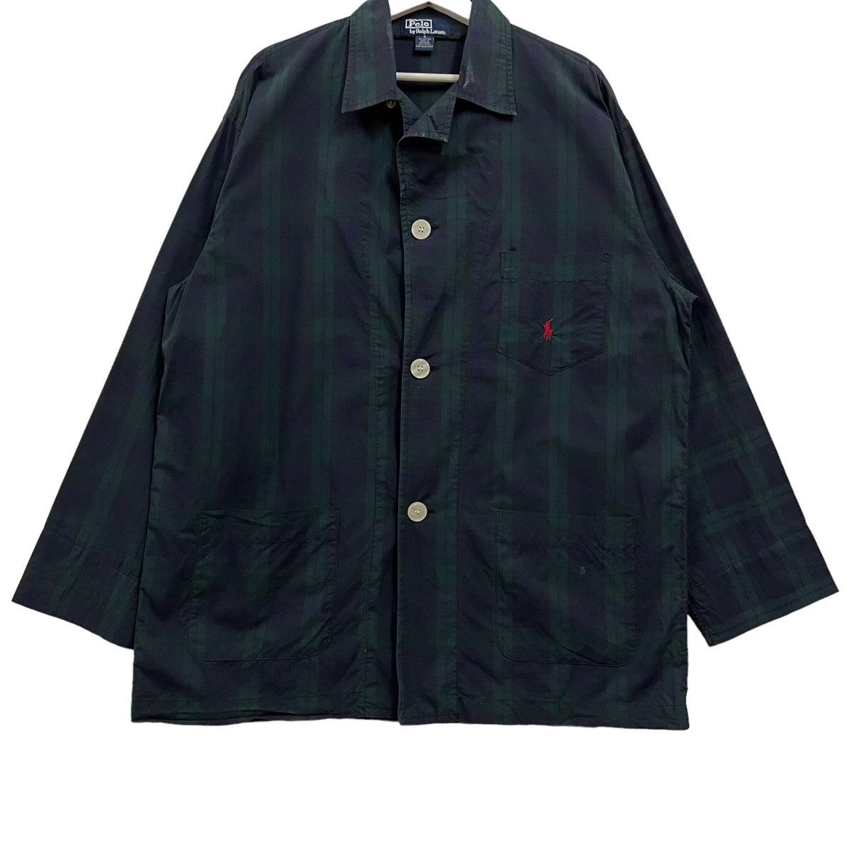 Polo Ralph Lauren 💥 VINTAGE POLO RALPH LAUREN CHECK SHIRT JACKET Size US M / EU 48-50 / 2 - 3 Thumbnail