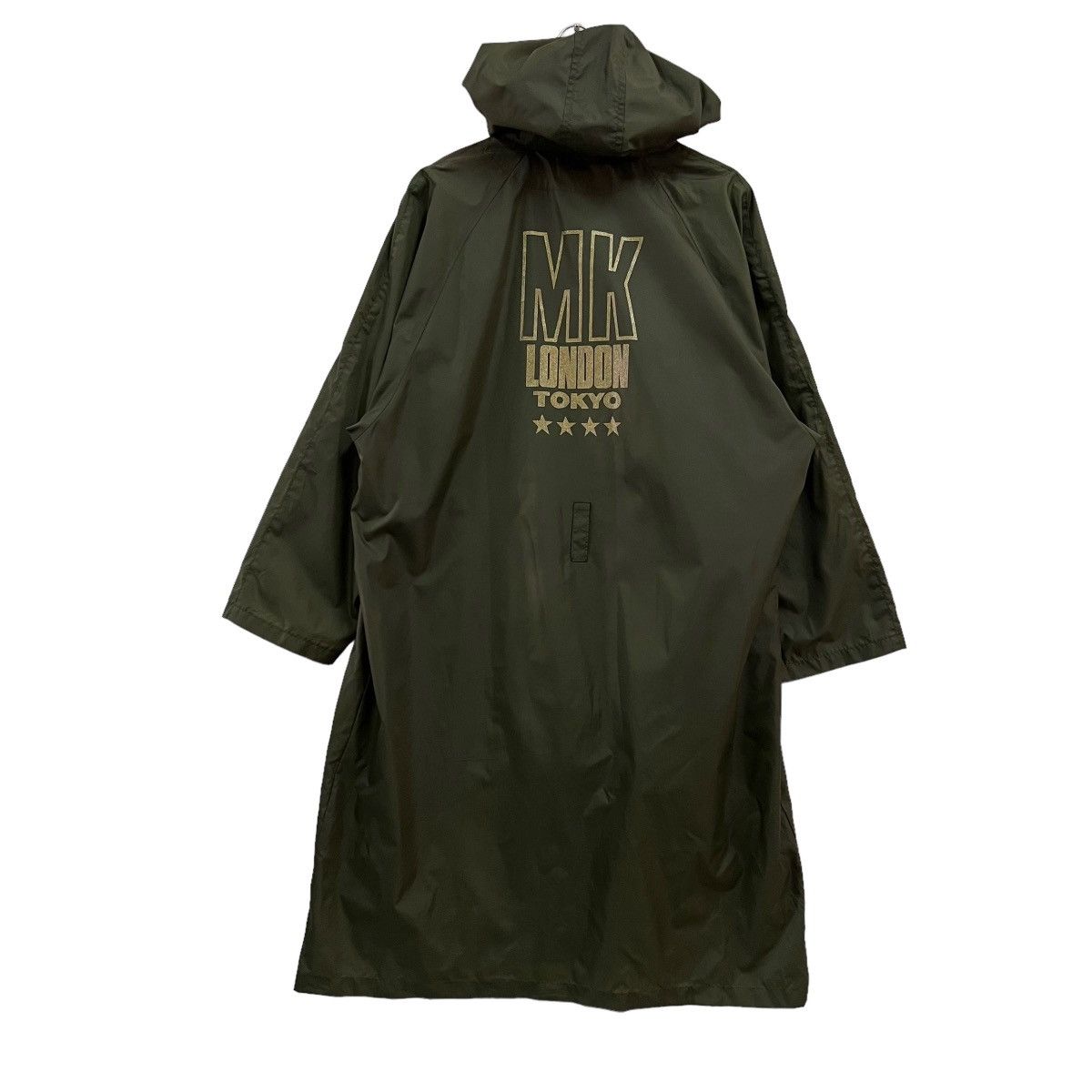 Michiko Koshino × Michiko Koshino London 💥 MICHIKO KOSHINO LONG JACKET SPELL OUT BIG LOGO Size US M / EU 48-50 / 2 - 5 Thumbnail