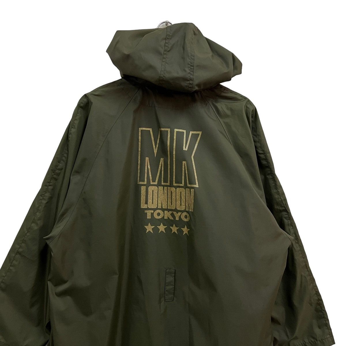 Michiko Koshino × Michiko Koshino London 💥 MICHIKO KOSHINO LONG JACKET SPELL OUT BIG LOGO Size US M / EU 48-50 / 2 - 6 Thumbnail