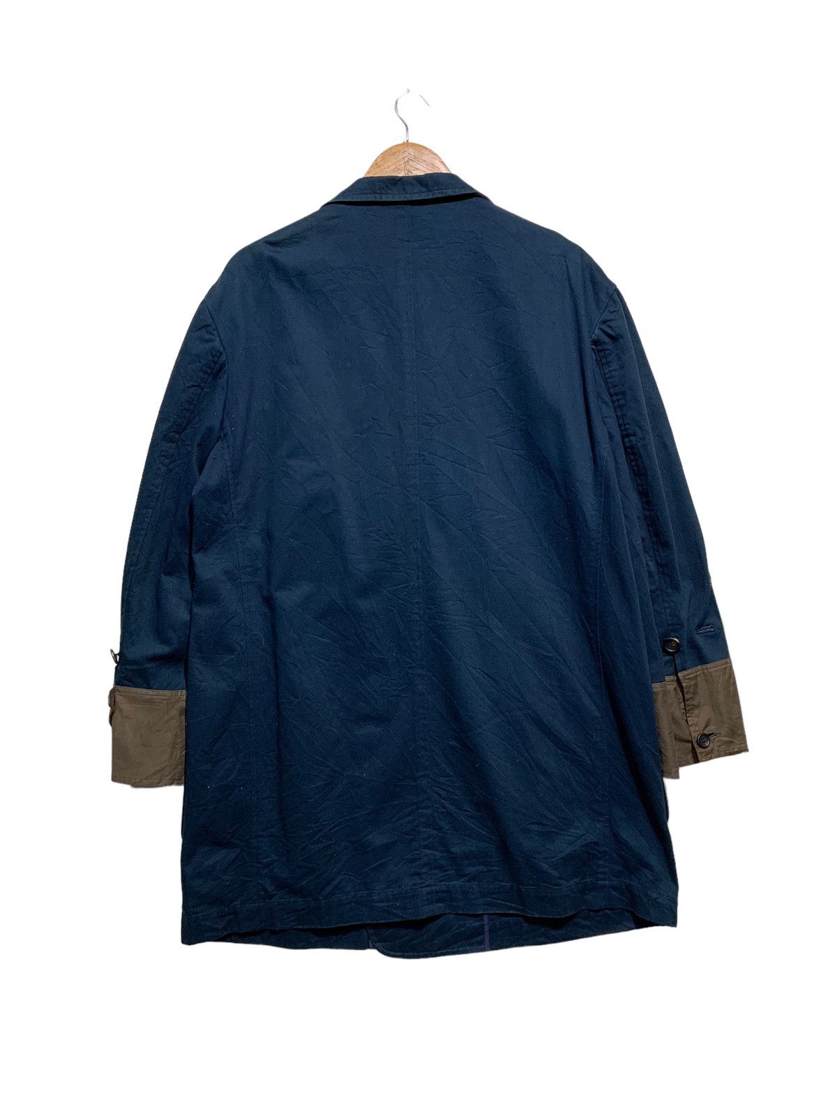 Yohji Yamamoto 🔥YOHJI YAMAMOTO NAVY BROWN JACKETS Size US L / EU 52-54 / 3 - 7 Thumbnail